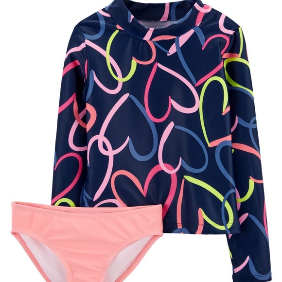 Carter's Swim Carters Rashguard Bathing Suit Swimsuit 2t 6 Poshmark